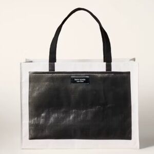 kate spade new york x Target Black/White Large Tote Bag